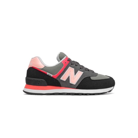 Champion New Balance WL574ST2 NEGRO-GRIS-CORAL