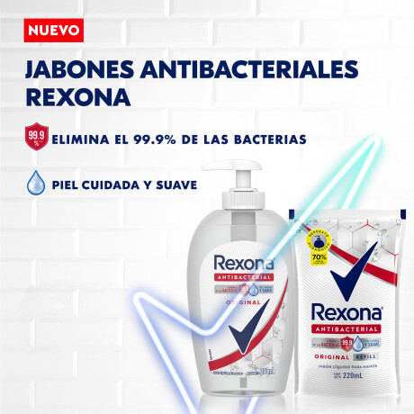 Jabón Líquido Rexona 220ml Jabón Líquido Rexona 220ml