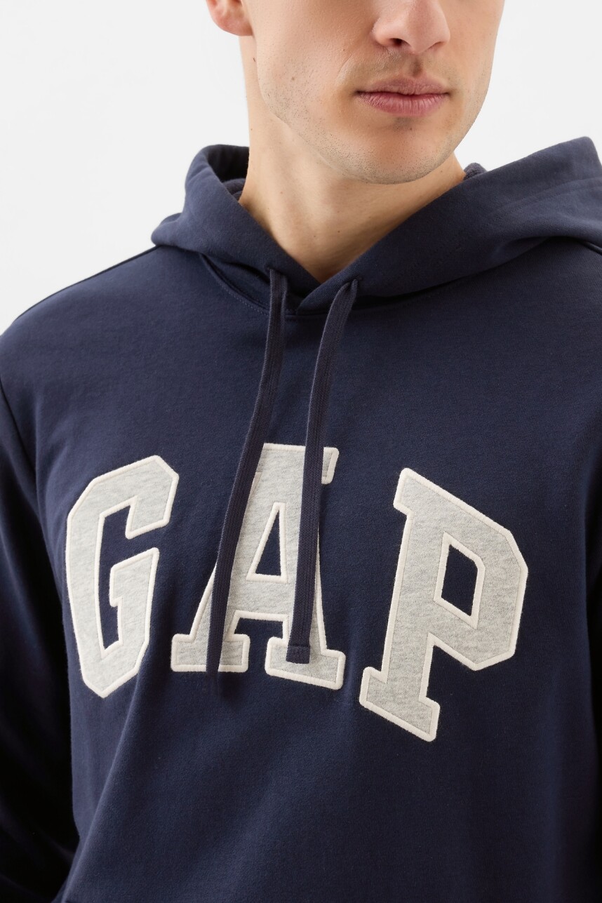 Canguro Logo Gap Sin Felpa Hombre Tapestry Navy