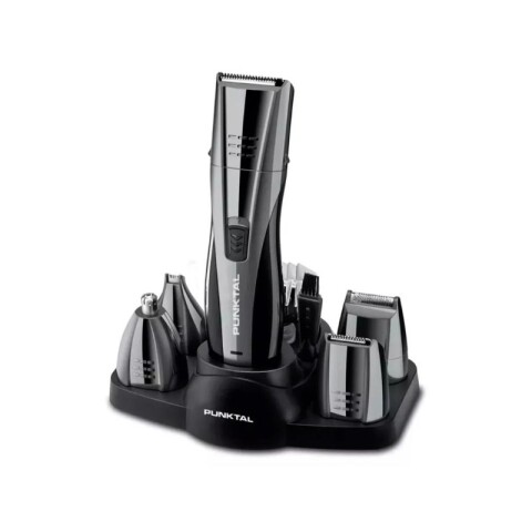 CORTADORA DE PELO Y BARBA 7 EN 1 PUNKTAL PK-HSE2115 Acero