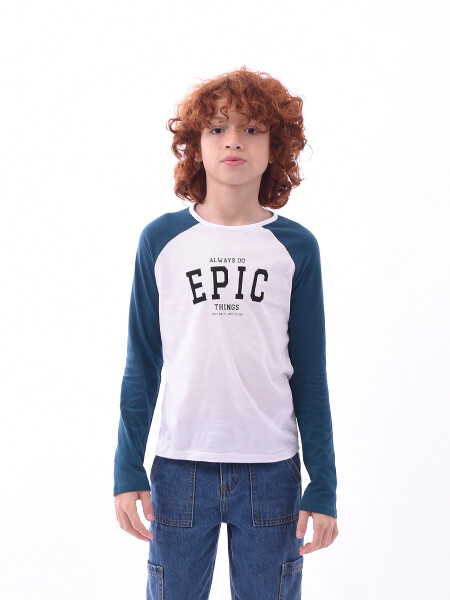 REMERA EPIC BLANCO