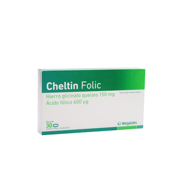 cheltin folic cj x 30 comprimidos
