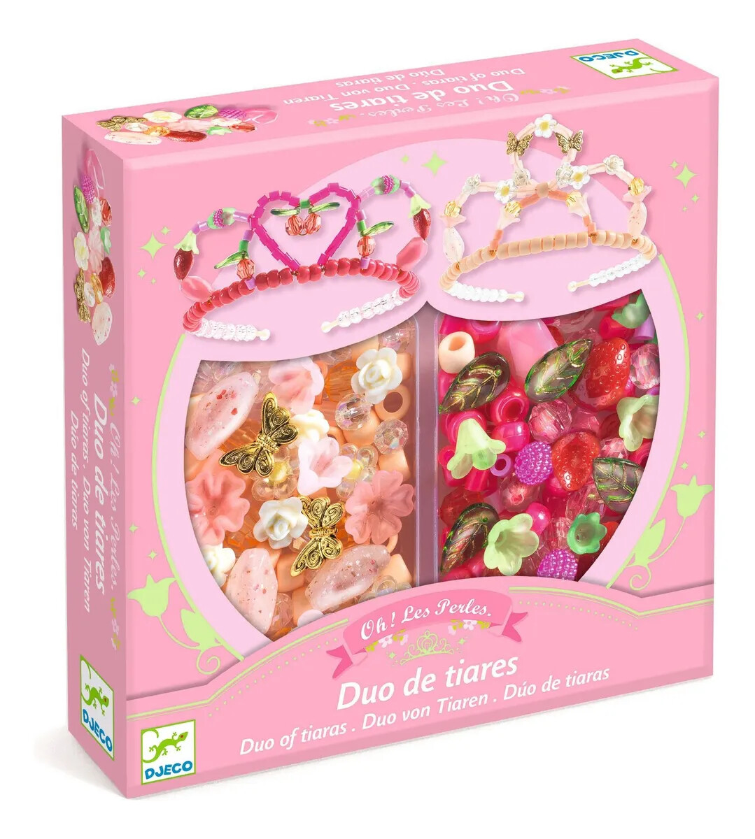 Kit Tiaras Princesa Rosa Djeco 