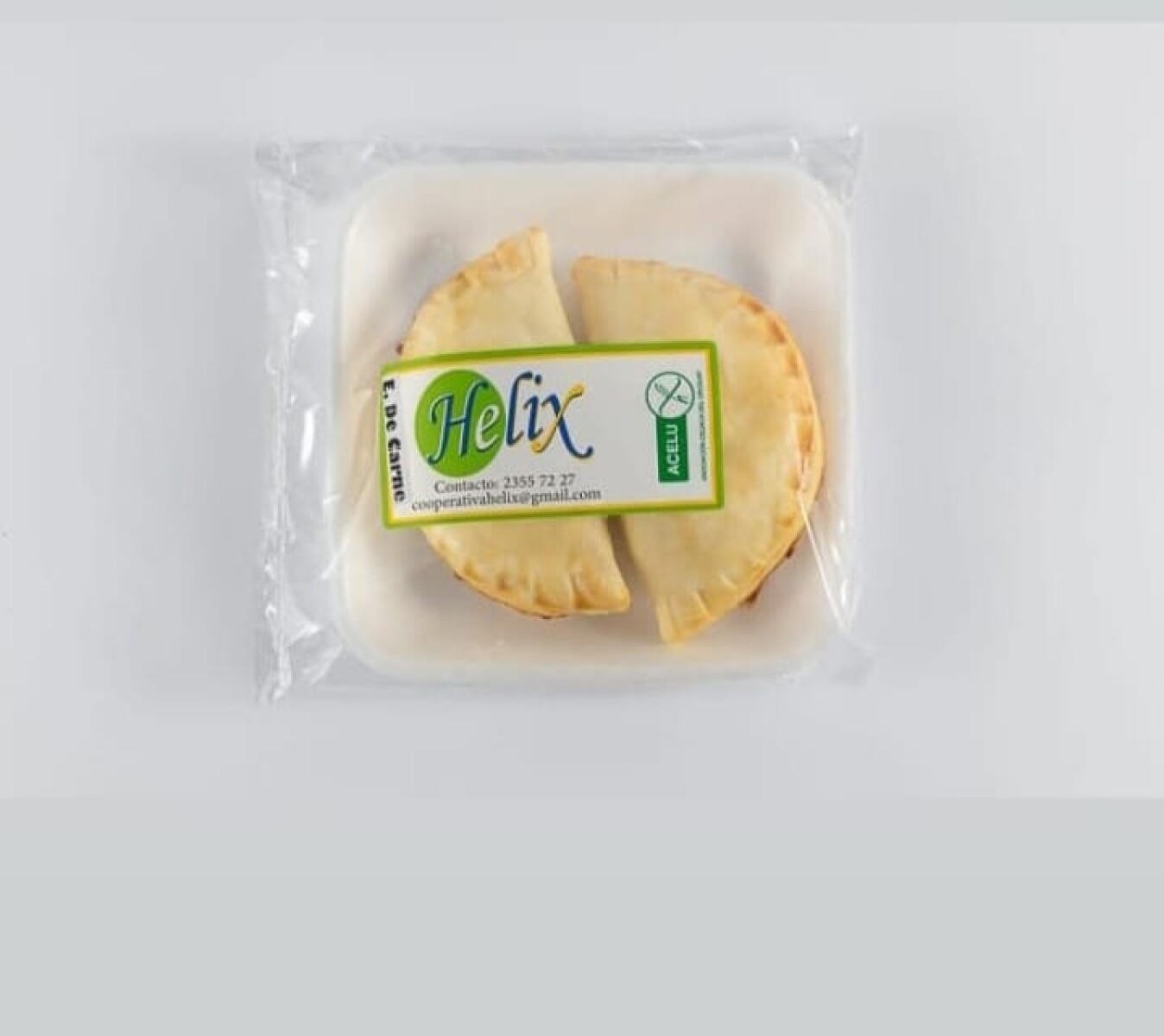 Empanadas de jamón y queso Hélix - 2 uds. - 150 gr 