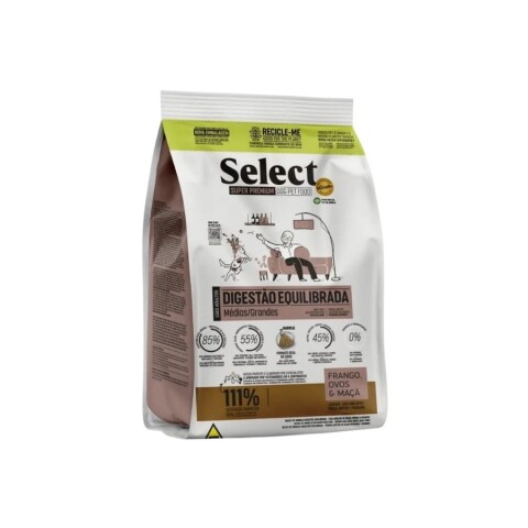 SELECT DIGESTION EQUILIBRADA RAZAS MEDIANA Y GRANDES 15 KG