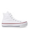 Championes Unisex Converse Chuck Taylor All Star Hi Blanco - Rojo - Azul