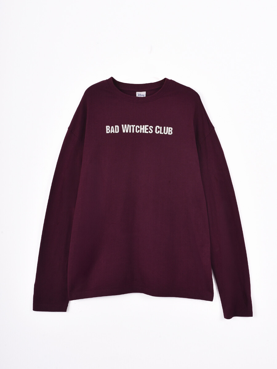 REMERA BAD WITCHES CLUB - BORDEAUX 