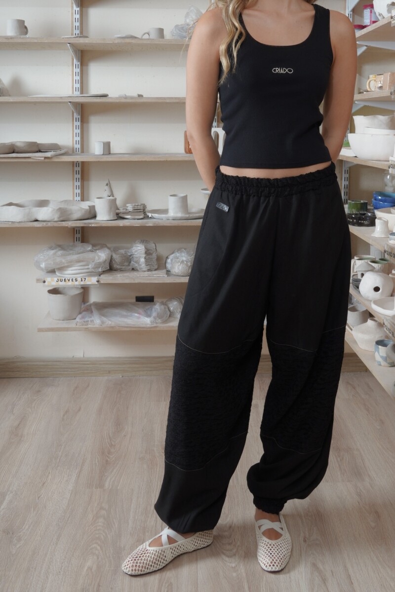 Pantalón Canva NEGRO