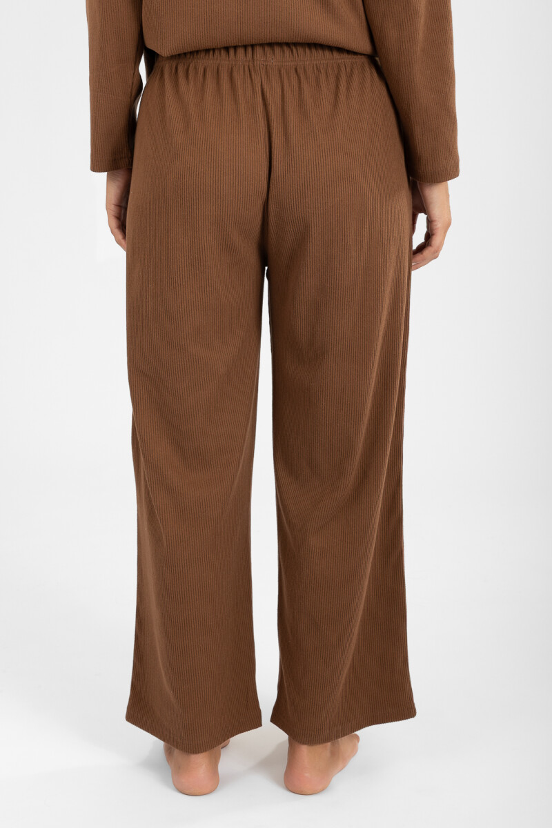 Pantalon cosy Marron