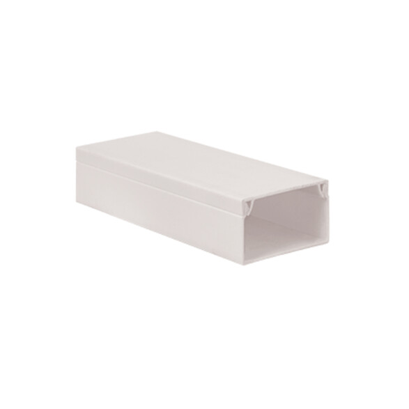 Ducto plástico de pared blanco 60x40mm, 2 metros C89240