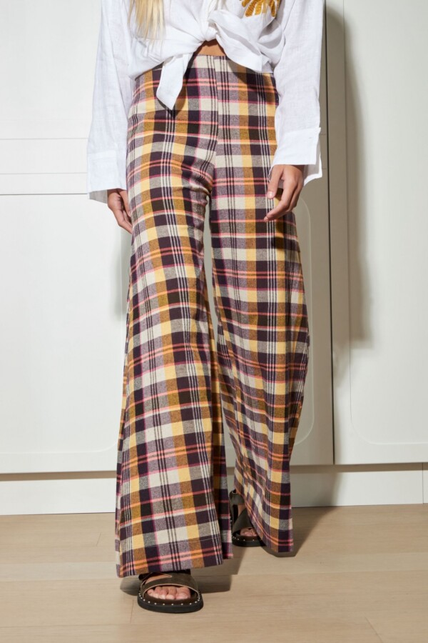 Pantalon escocés Uva
