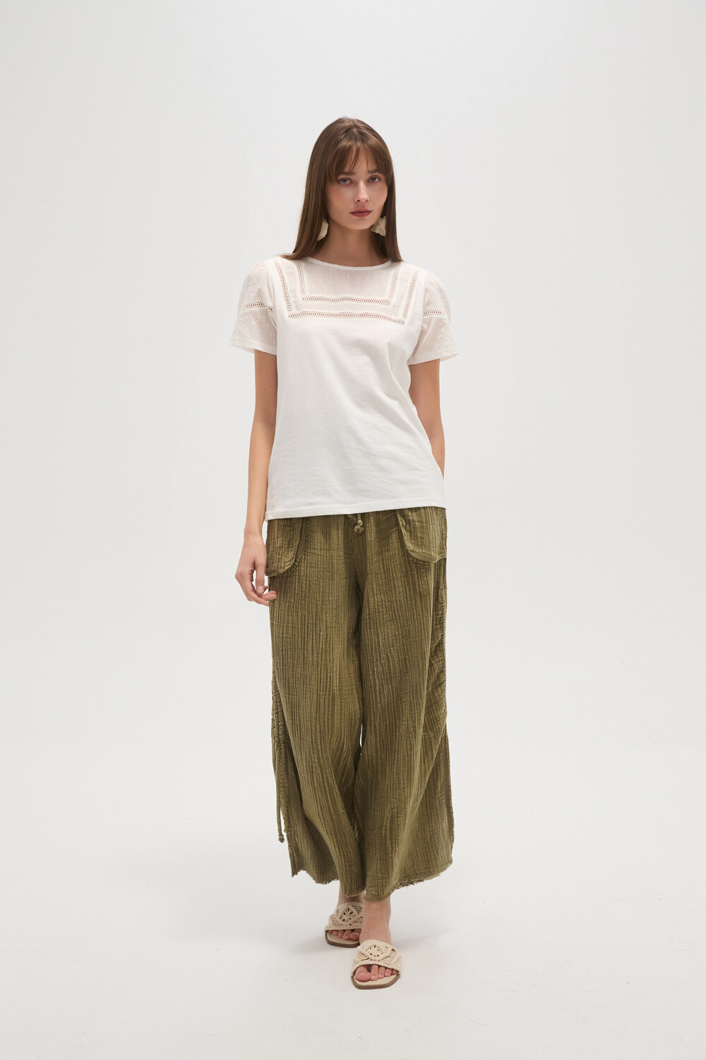 Remera Arboletes Marfil / Off White