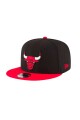 GORRO PLANO NEW ERA CHICAGO BULLS Rojo