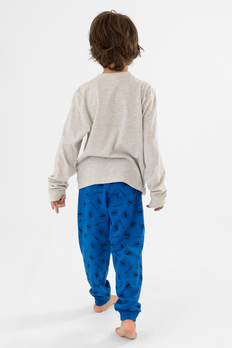 Pijama infantil classic spiderman Azul