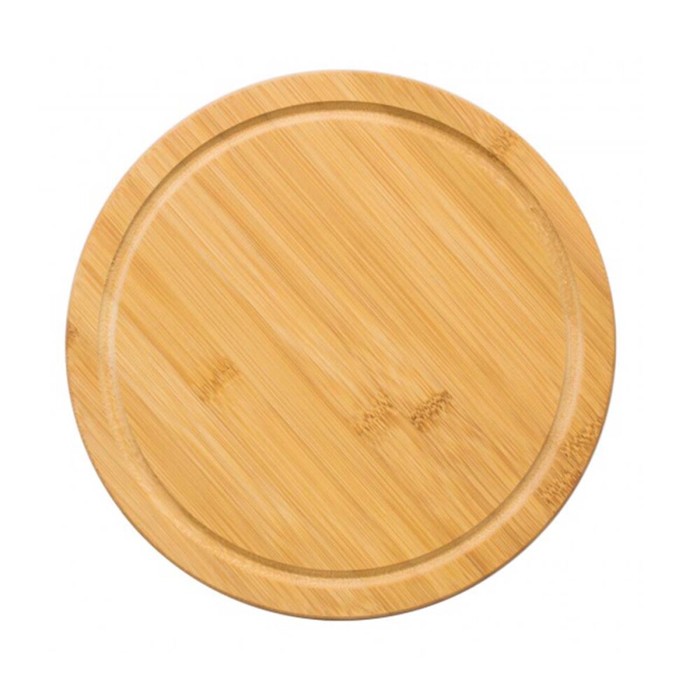 Tabla redonda pizzera de madera 26 x 1.5 cm Tabla redonda pizzera de madera 26 x 1.5 cm
