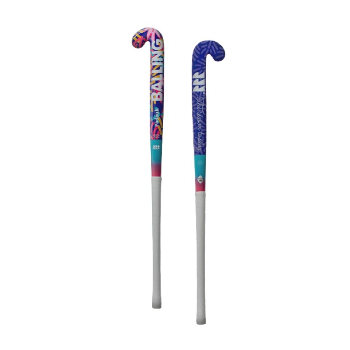 Palo De Hockey Balling Padouk Full Painted - Violeta 