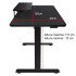 Escritorio 120cm Eléctrico Cougar E-star 120 ESCRITORIO COUGAR E-STAR 120 NEGRO