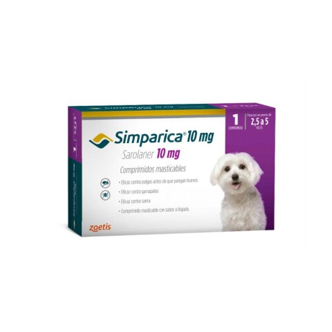 SIMPARICA 2.5 A 5 Kg Simparica 2.5 A 5 Kg