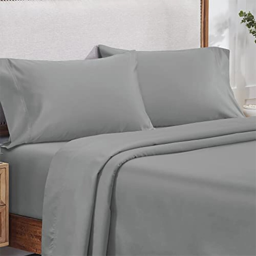Juego de Sabanas - 2 Plazas - 180H - 140x200 Gris