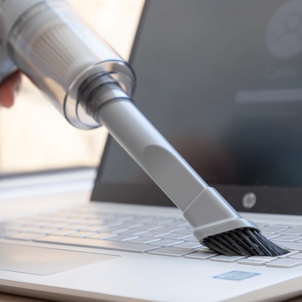 ASPIRADOR INALÁMBRICO RECARGABLE ABS GRIS INNOVAGOODS