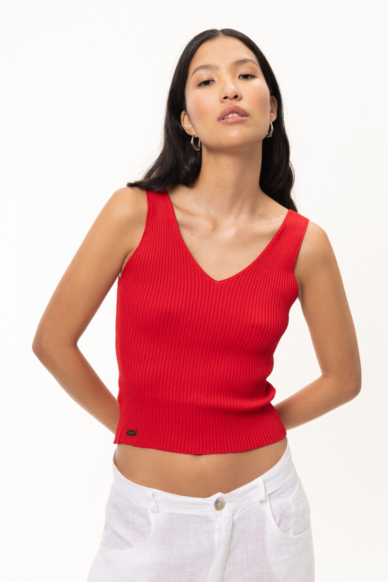 Musculosa Brava - Rojo 