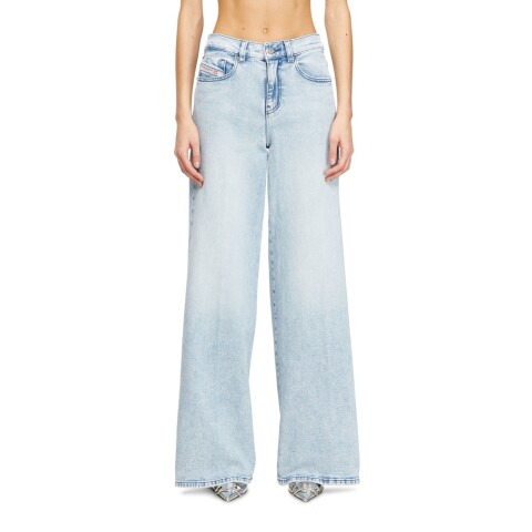 Jeans Urbano Para Mujer Flare Jeans - 1978 D-Akemi Azul claro