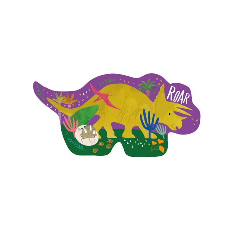 Puzzle 12 piezas Dinosaurio