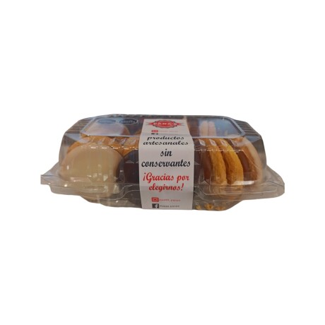 Pack Alfajores Panas de Chocolate y Chocolate Blanco 001