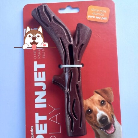 JUGUETE GOMA PET PLAY RAMA MARRON Juguete Goma Pet Play Rama Marron
