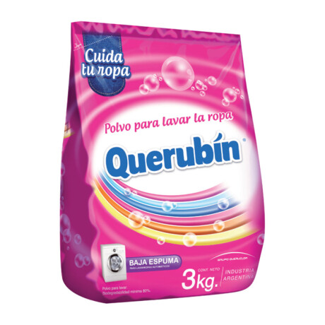 Querubín jabon en polvo para lavar ropa 3 kg Querubín jabon en polvo para lavar ropa 3 kg