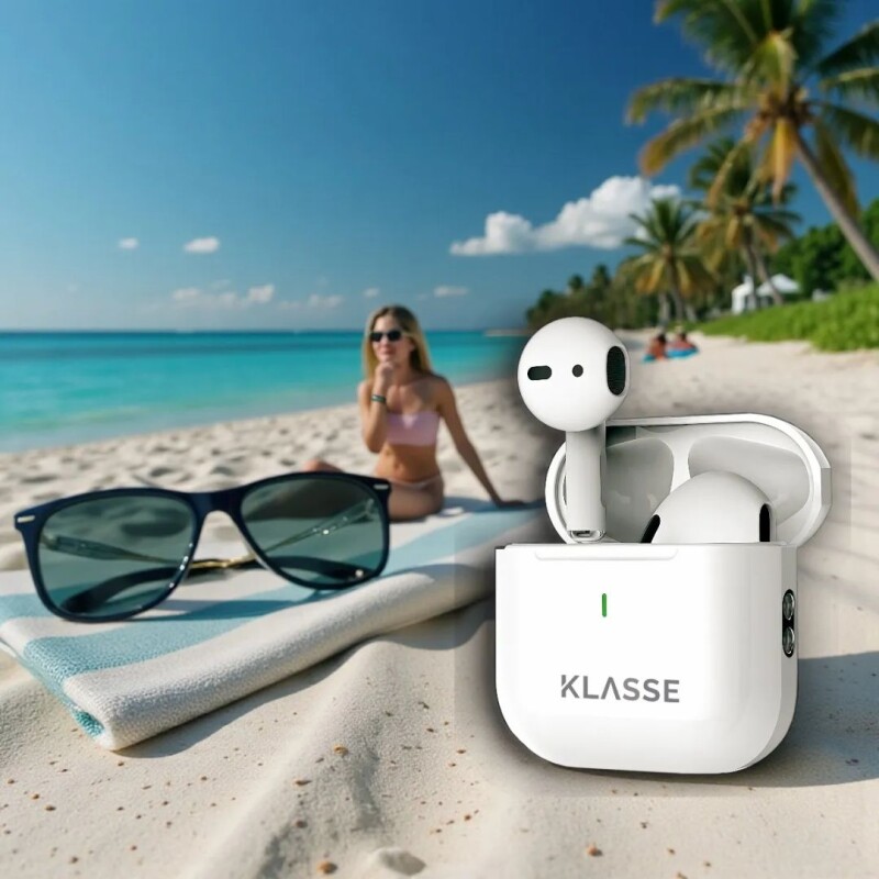 Auriculares Inalambricos In-ear Klasse | Color blanco Auriculares Inalambricos In-ear Klasse | Color blanco