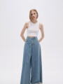 Pantalon Darling Azul Grisaceo