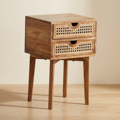 MESA DE LUZ MADERA-ACACIA NATURAL-BEIGE EMA