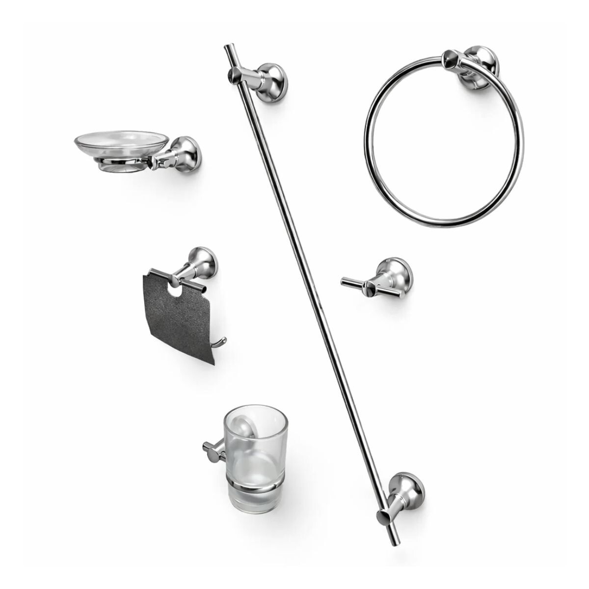 Set De Accesorios Oval 6 Piezas Dmc 