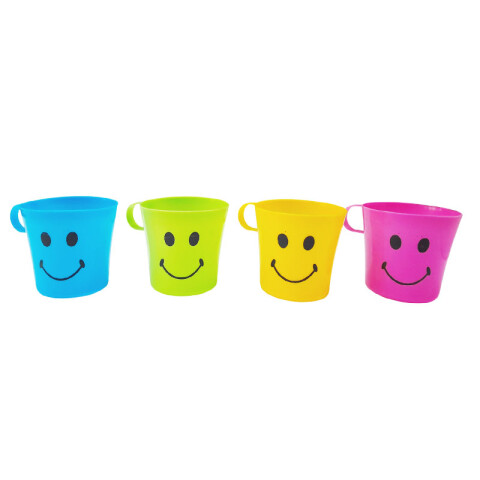 OUTLET Vasos smile plásticos 4 unidades Outlet Vasos Smile Plásticos 4 Unidades