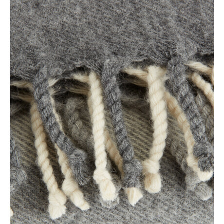 Manta Throw Lundkarse 130X170 Lana Gris/Beige