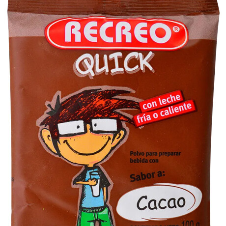 RECREO QUICK CHOCOLATE 100G RECREO QUICK CHOCOLATE 100G