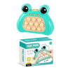 Juego para niños interactivo POP IT electrónico diseño rana Azul Juego para niños interactivo POP IT electrónico diseño rana Azul