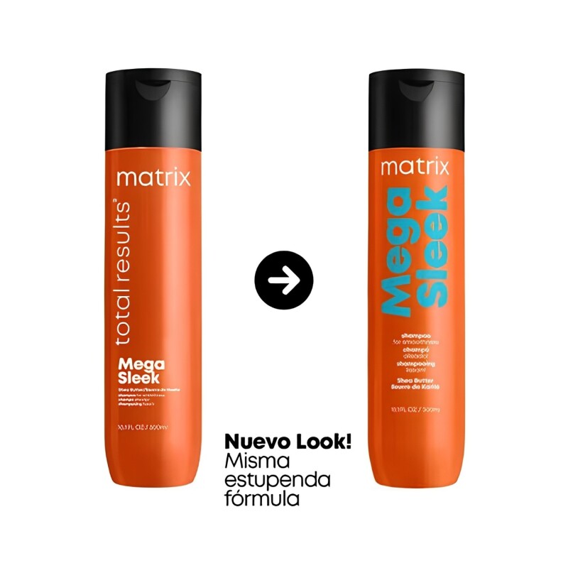 Pack Matrix Mega Sleek para el cuidado del cabello Pack Matrix Mega Sleek para el cuidado del cabello