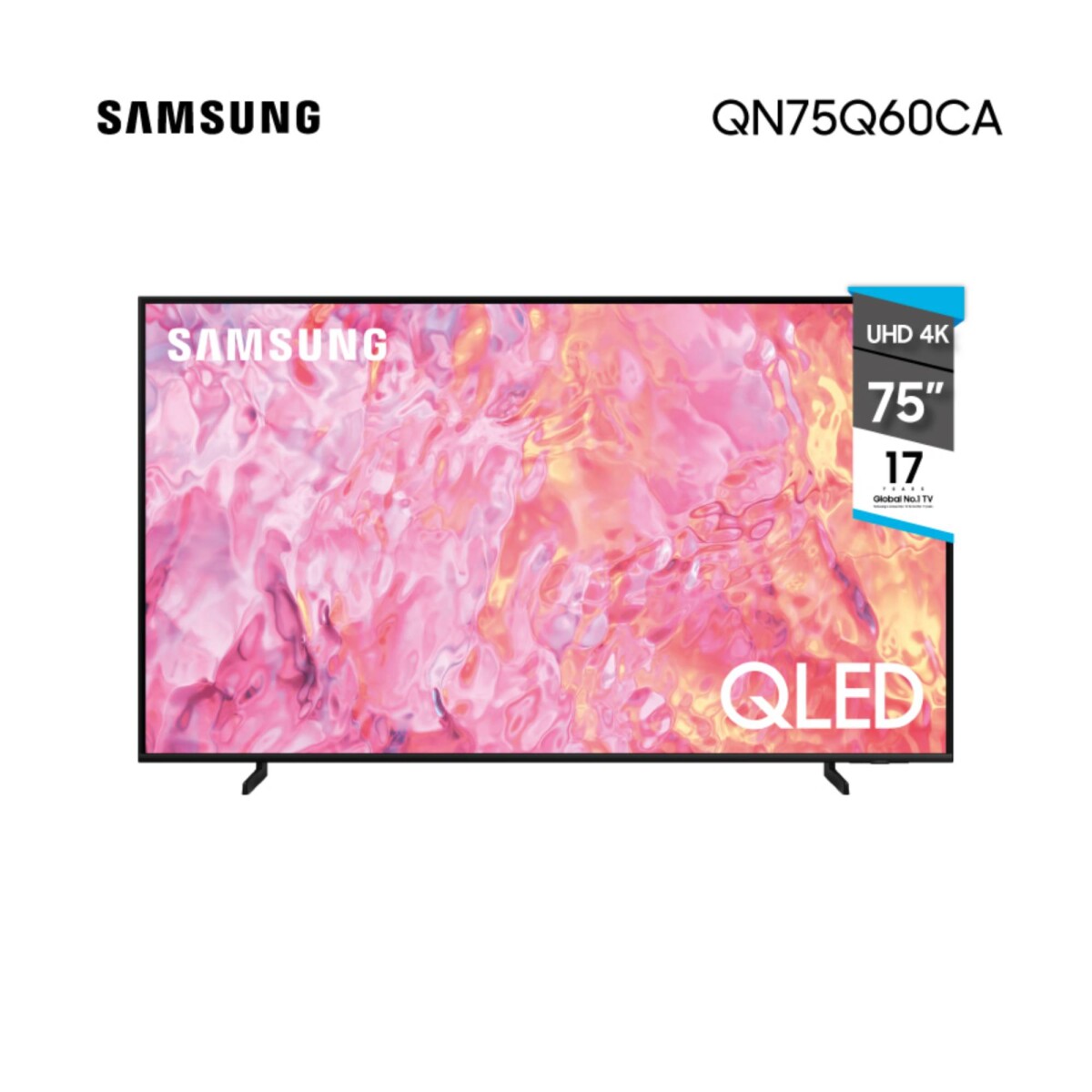 Smart TV Samsung QLED 75" UHD 4K - QN75Q60CA 