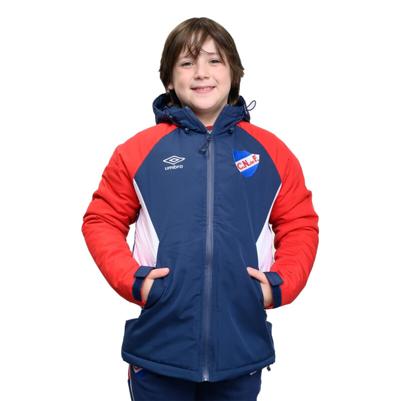 CAMPERA UMBRO CRAFTED CNF de Niños - NU243029 Azul-rojo