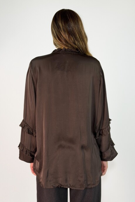 CAMISA SERORA Chocolate