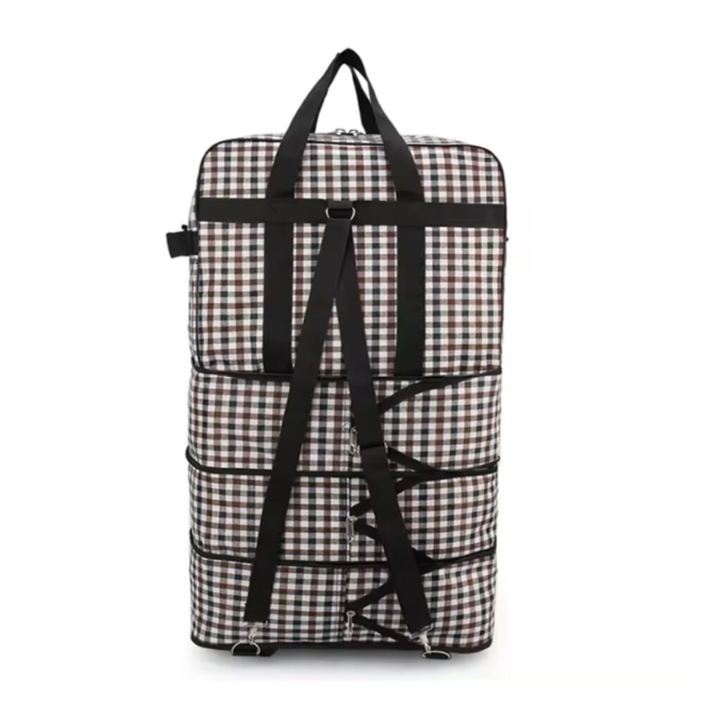Bolso Extensible Con Rueditas Tamaño Gigante Cuadrille