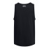 UA SPORTSTYLE LOGO TANK-BLU BLK-001