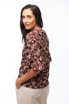 BLUSA LARISSA MARRON