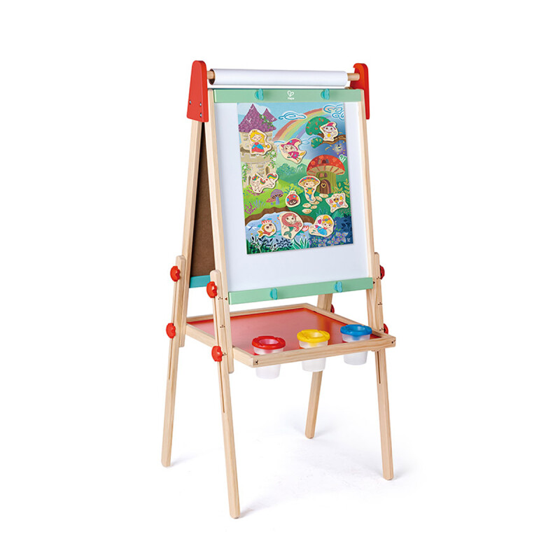 Juego de Imanes de madera y rotulador para dibujar Hape Juego de Imanes de madera y rotulador para dibujar Hape