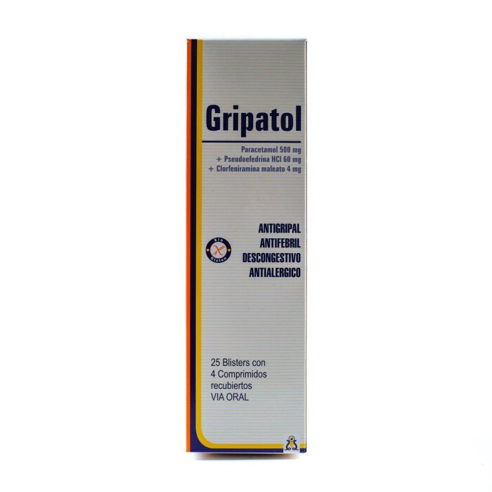 GRIPATOL N.F. COMP. EXHIB. X 25 BLISTERS única