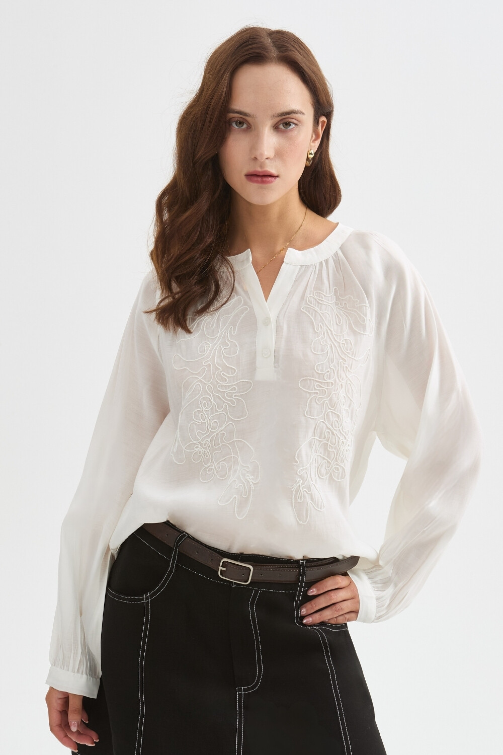 Blusa Xelmar Marfil / Off White