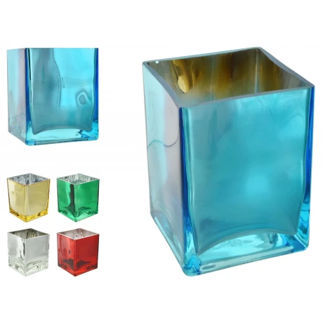 FLORERO VIDRIO 10X10X11.CM 225 FLORERO VIDRIO 10X10X11.CM 225