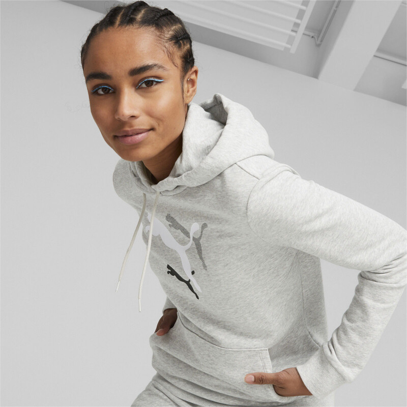 Canguro de Hombre Puma Logo Power Gris
